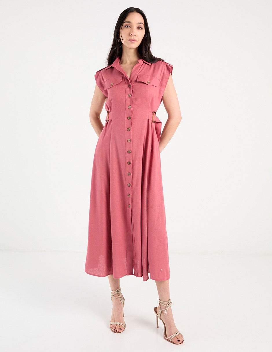 Vestido 3/4 casual para mujer 7