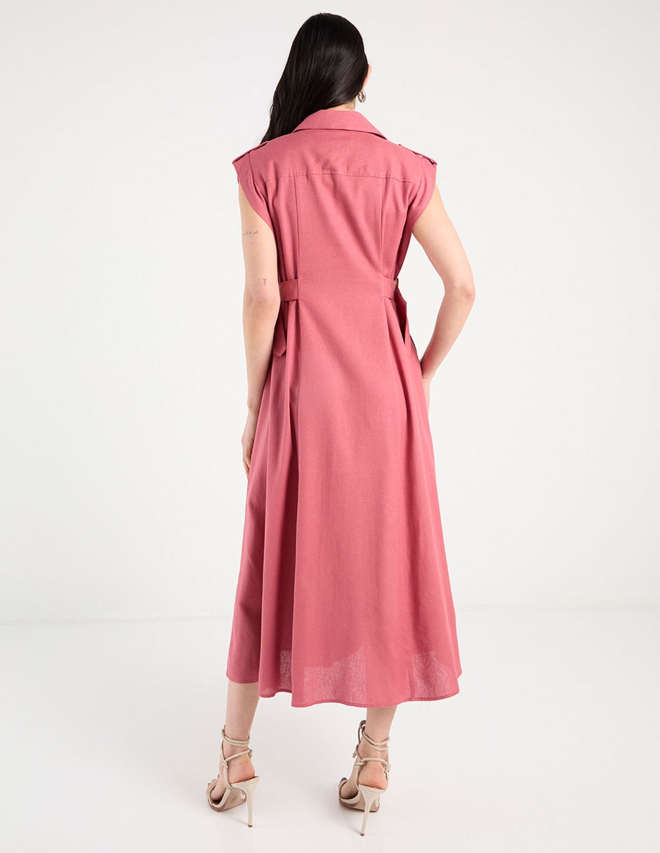 Vestido 3/4 casual para mujer 11