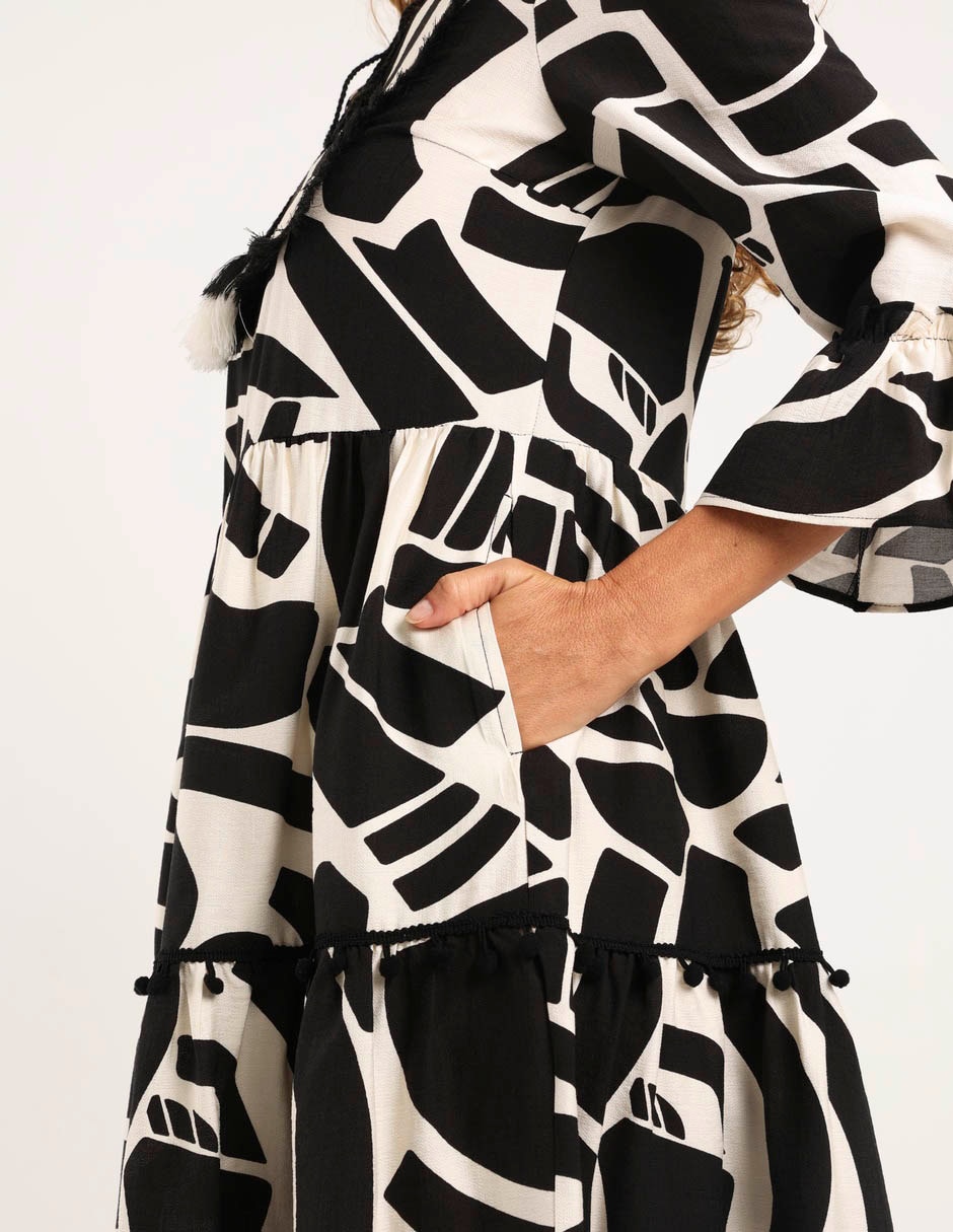 Vestido crop casual para mujer