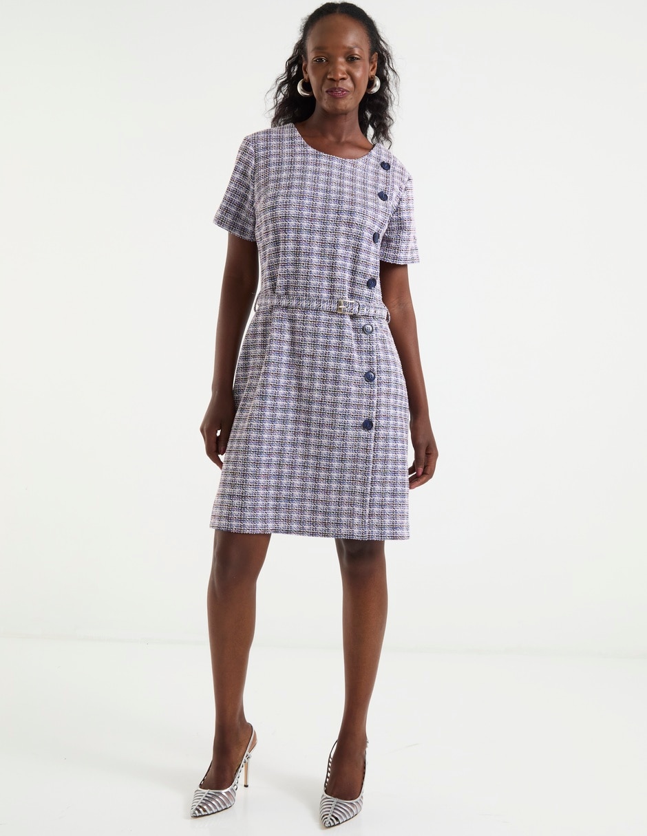 Vestido a la rodilla casual para mujer 6