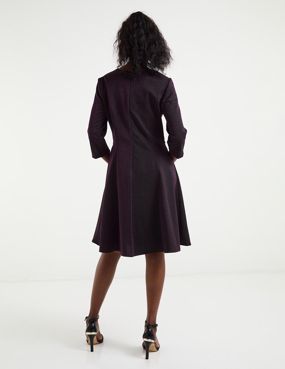 Vestido a la rodilla casual Toscano para mujer
