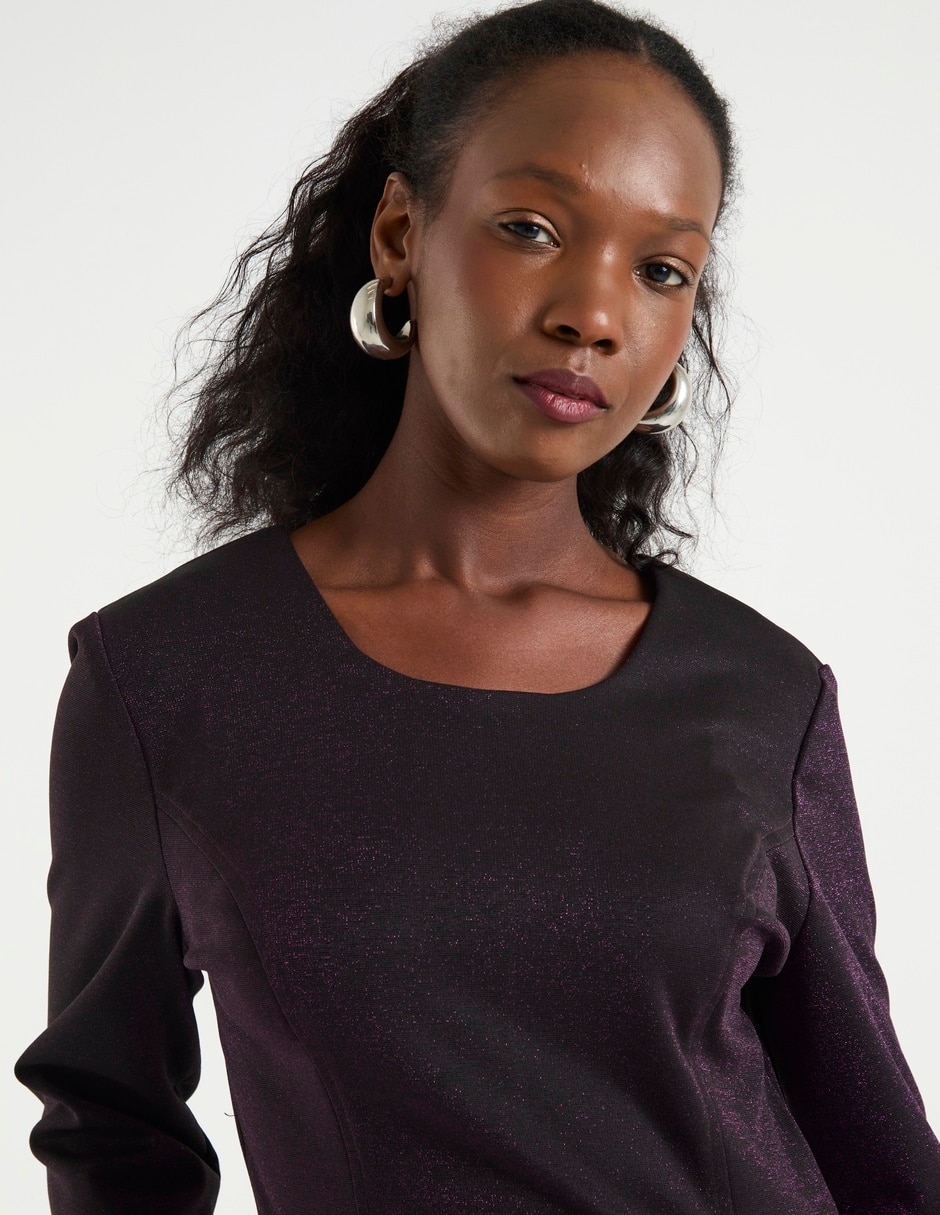 Vestido a la rodilla casual Toscano para mujer