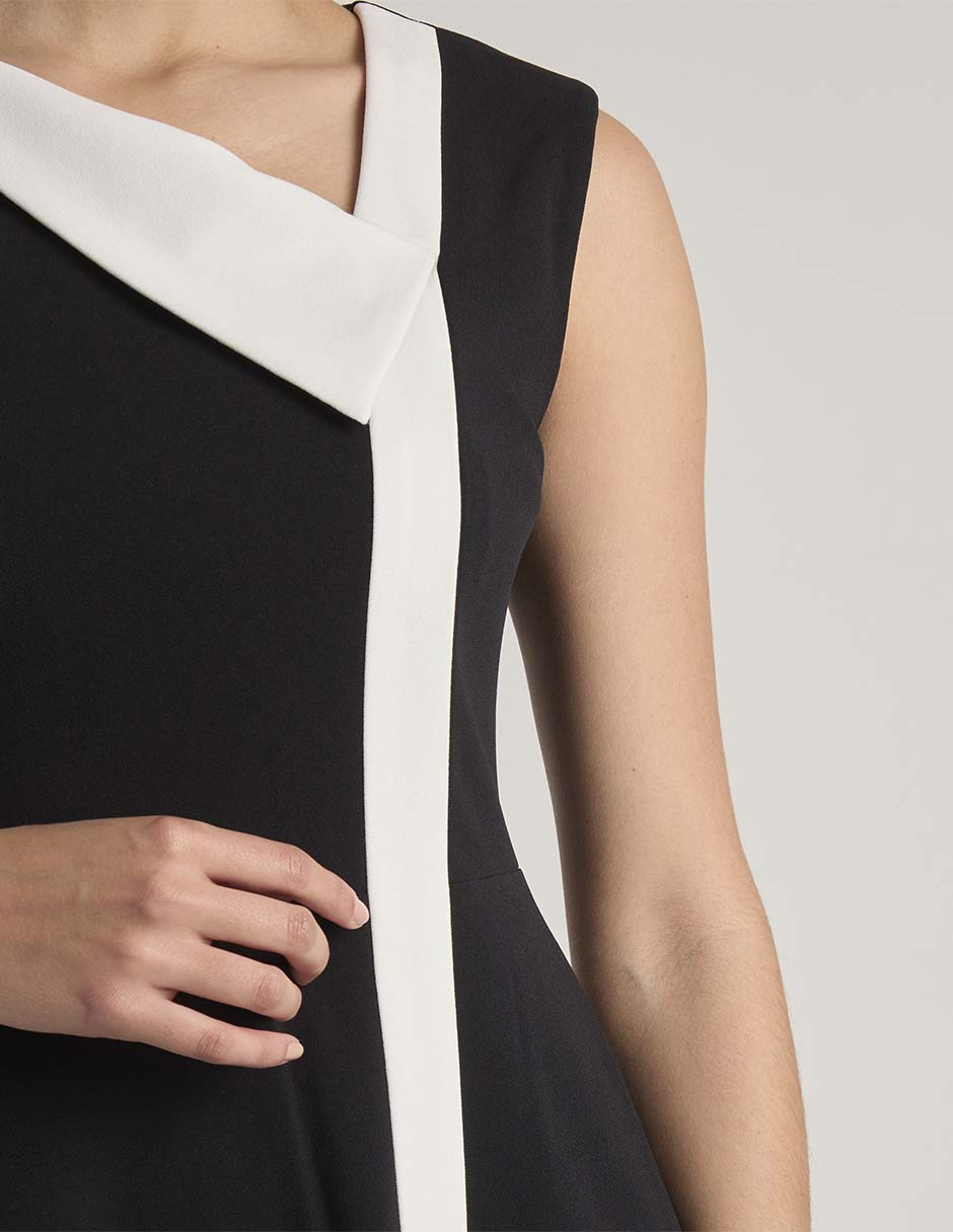 Vestido midi casual Calvin Klein para mujer