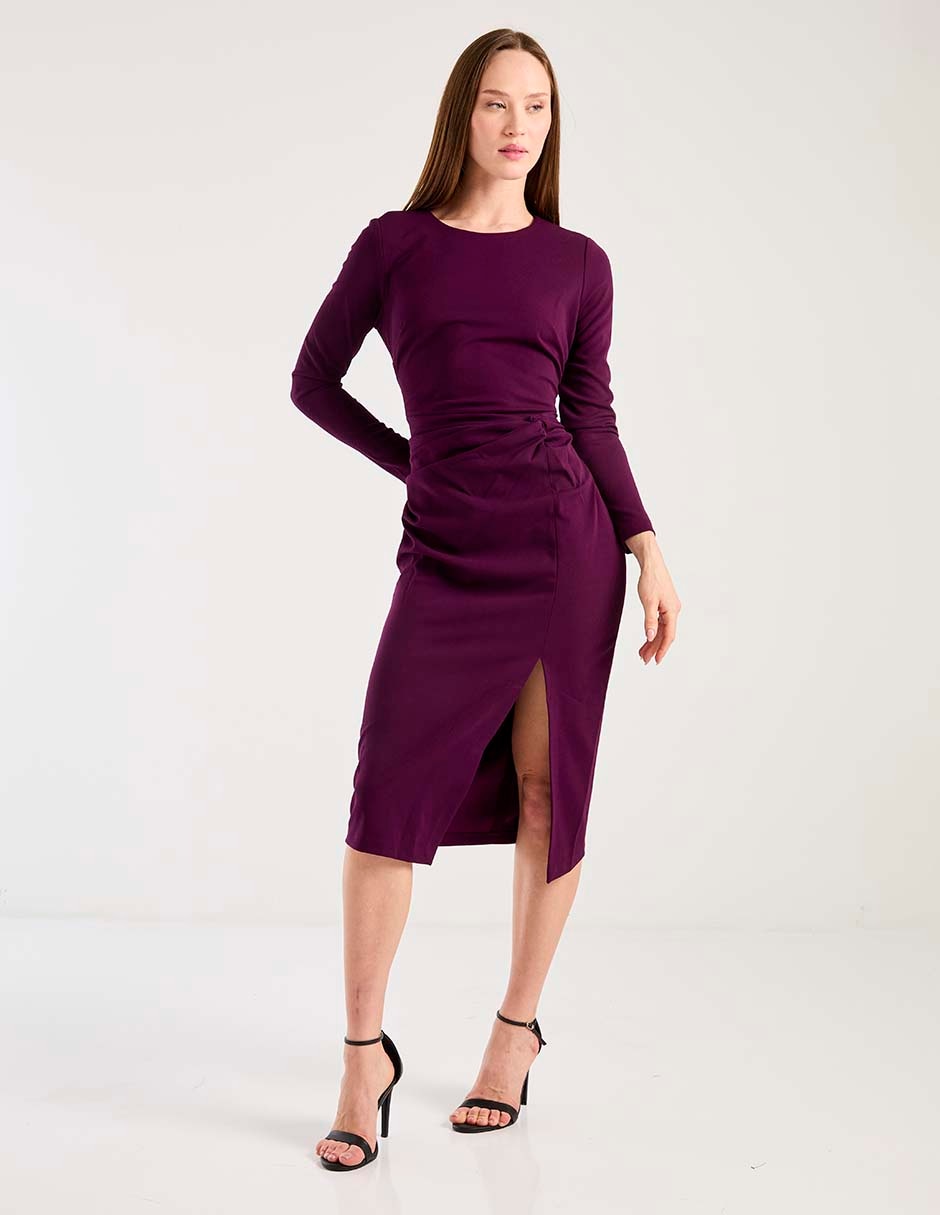 Vestido midi casual Calvin Klein para mujer