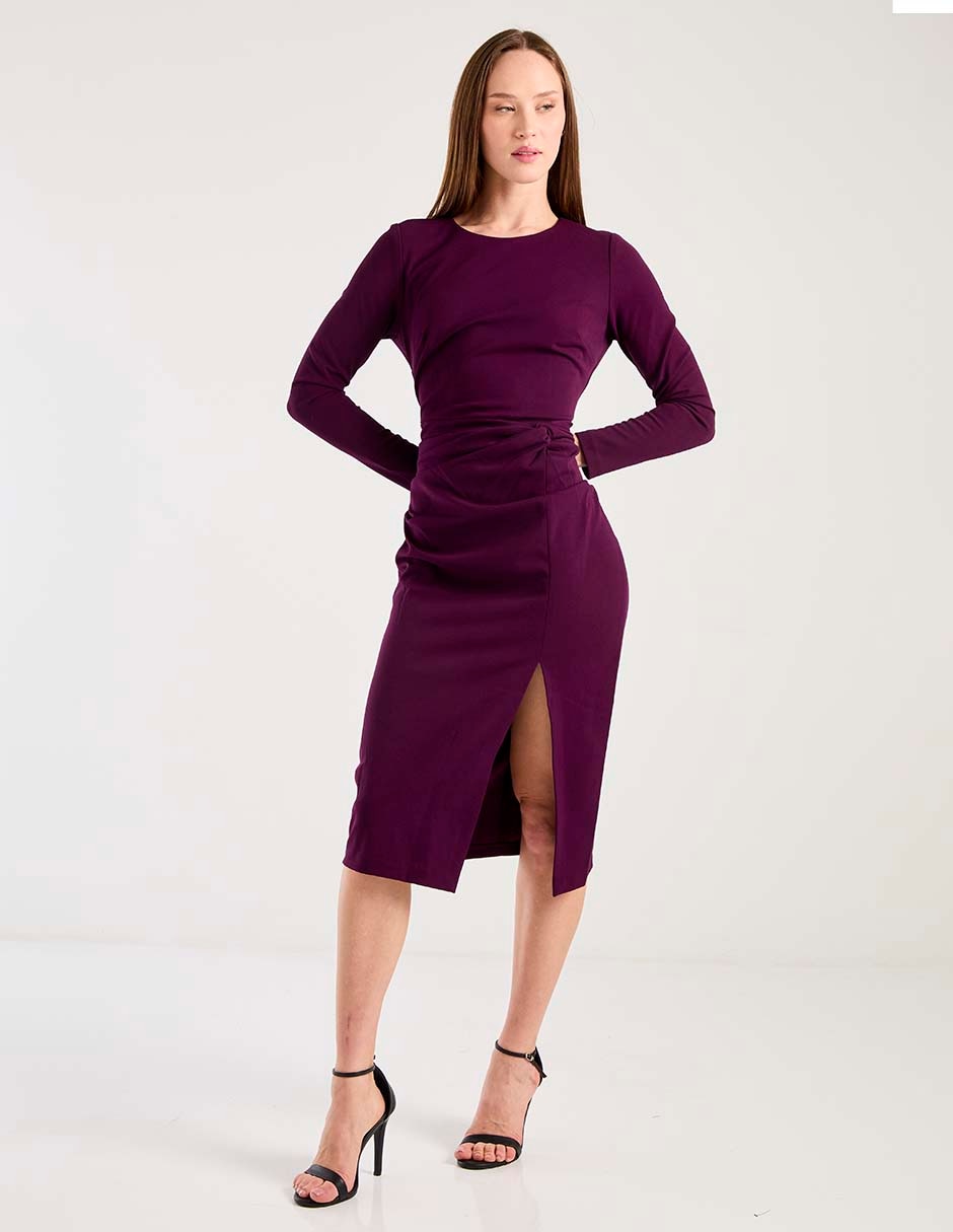 Vestido midi casual Calvin Klein para mujer