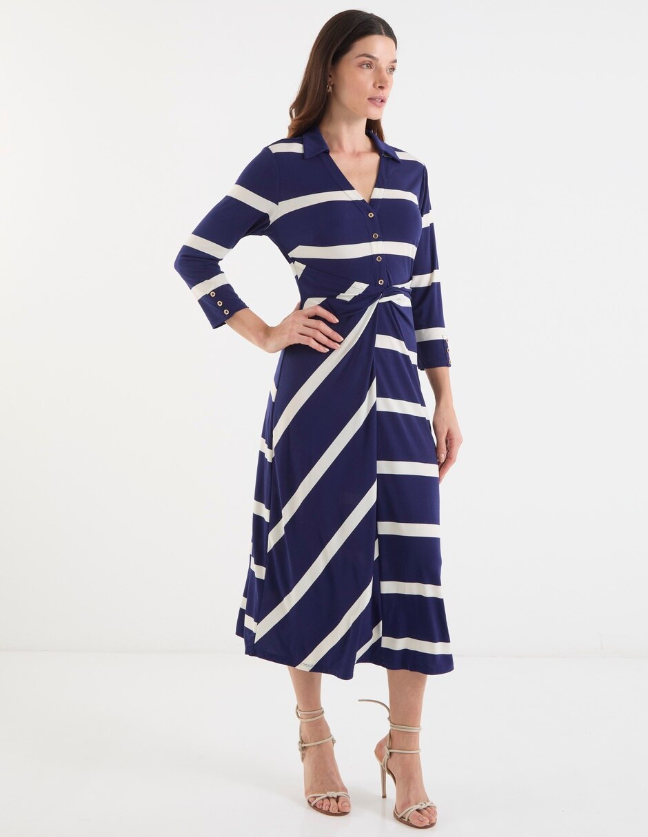 Vestido midi casual para mujer