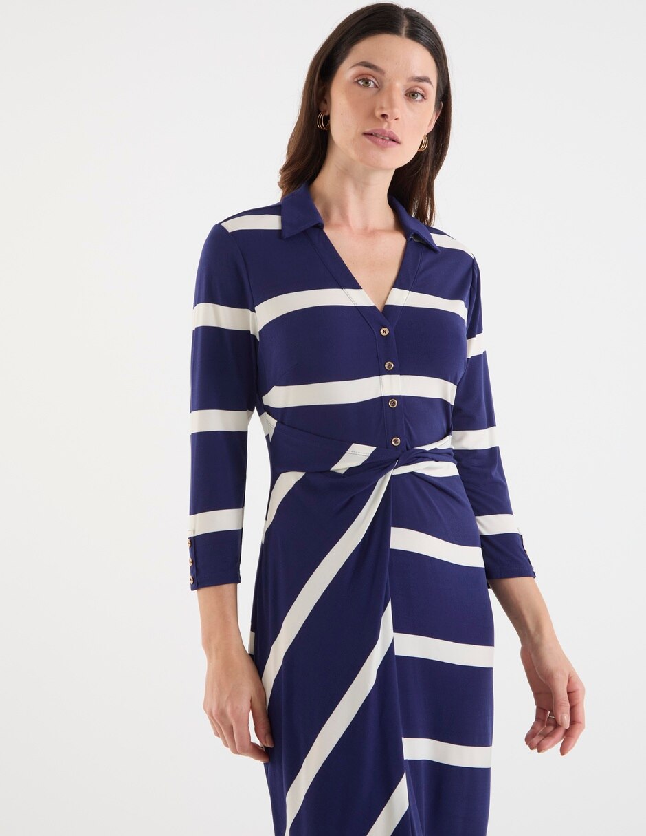Vestido midi casual para mujer