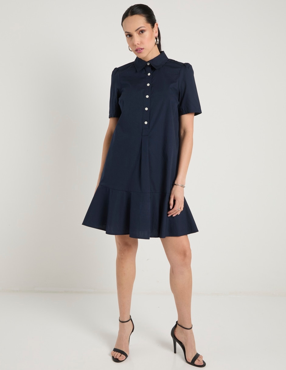 Vestido arriba de la rodilla casual Hilfiger para mujer Vestido arriba de la rodilla casual Hilfiger para mujer