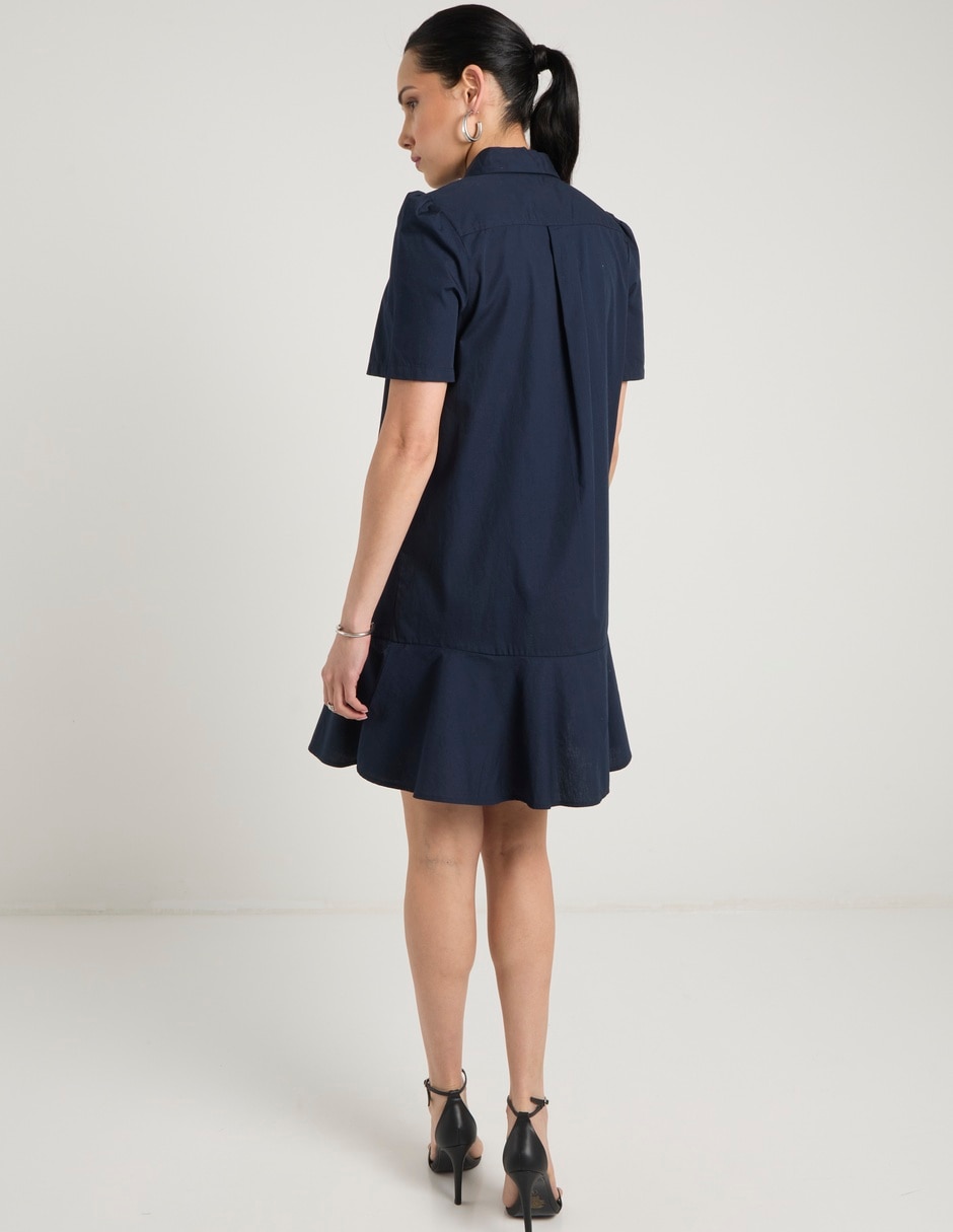 Vestido arriba de la rodilla casual Hilfiger para mujer 6