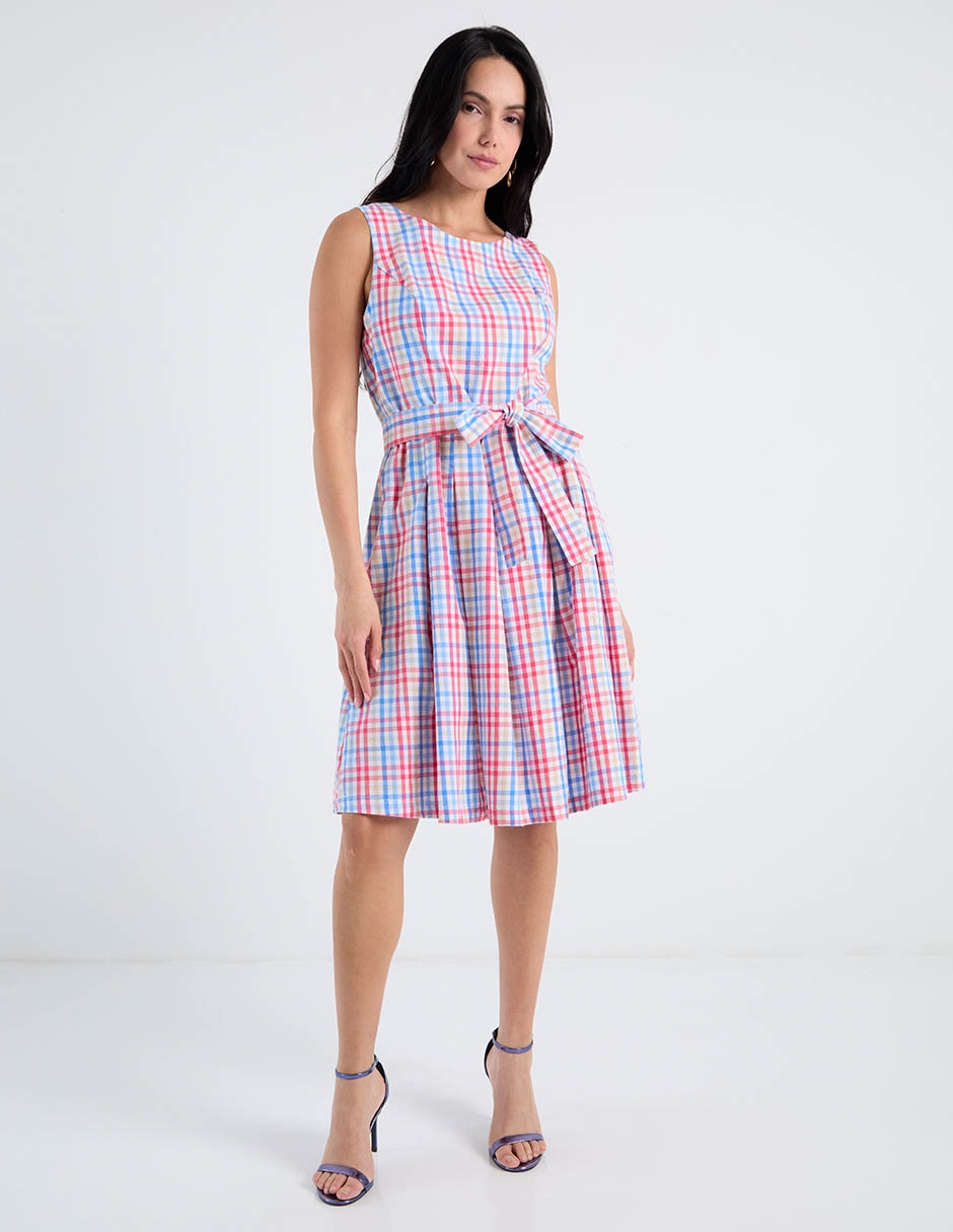 Vestido a la rodilla casual Tommy Hilfiger para mujer
