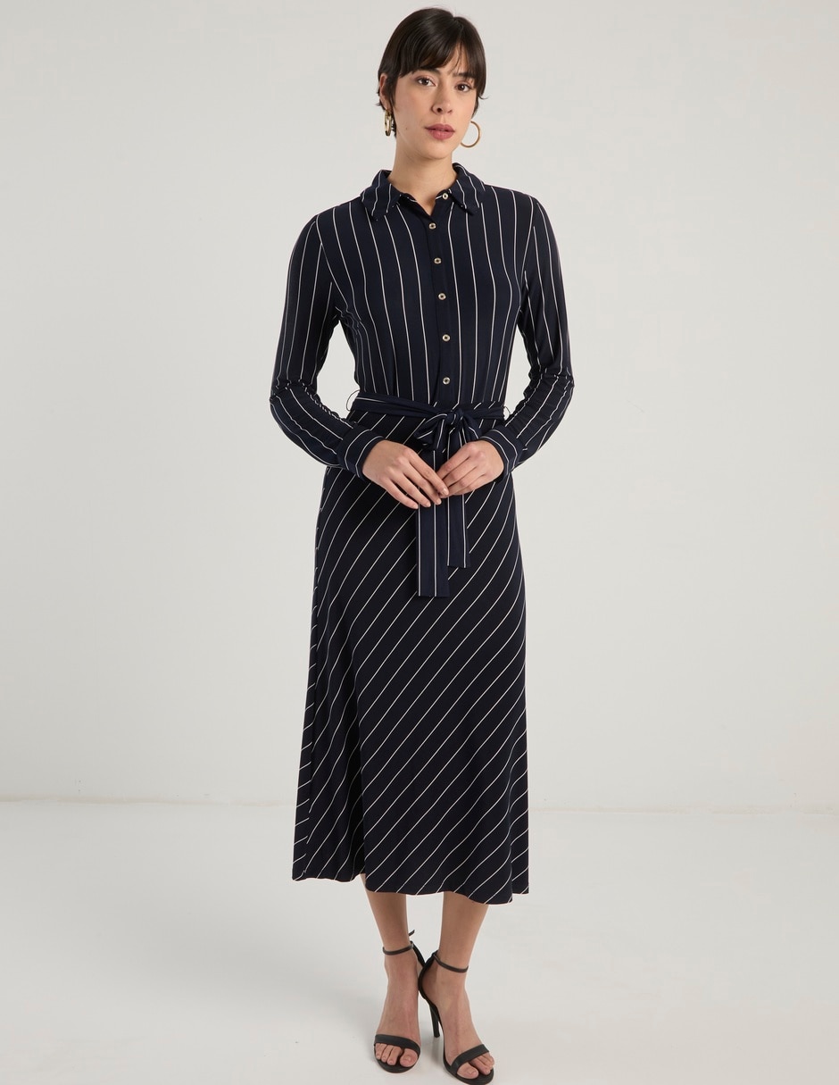 Vestido midi casual para mujer 1