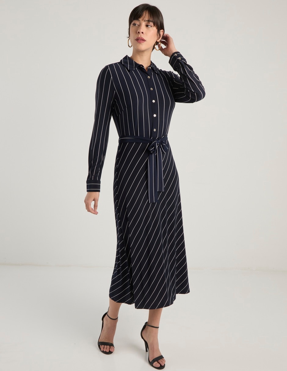 Vestido midi casual para mujer 8