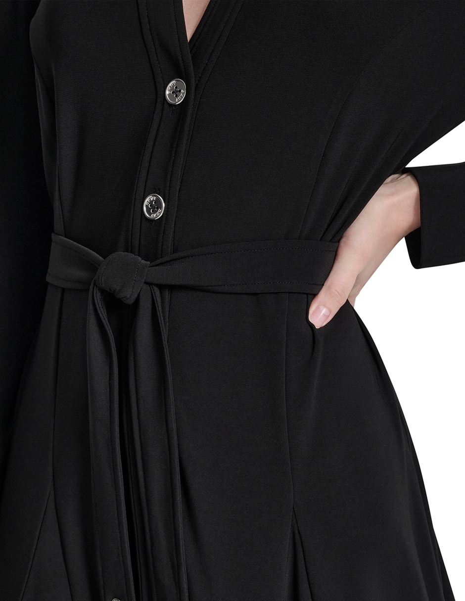Vestido a la rodilla casual para mujer 8