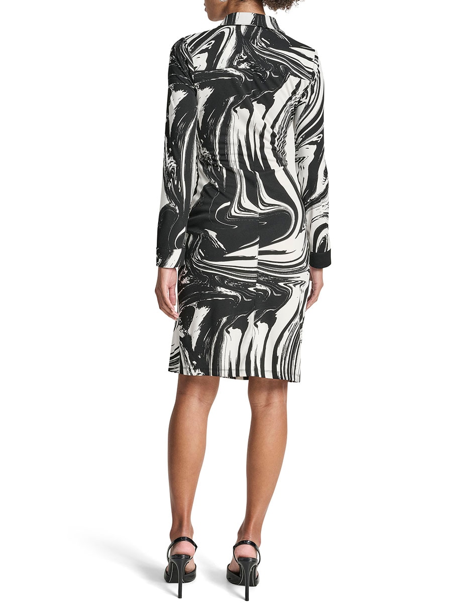 Vestido a la rodilla casual para mujer 6