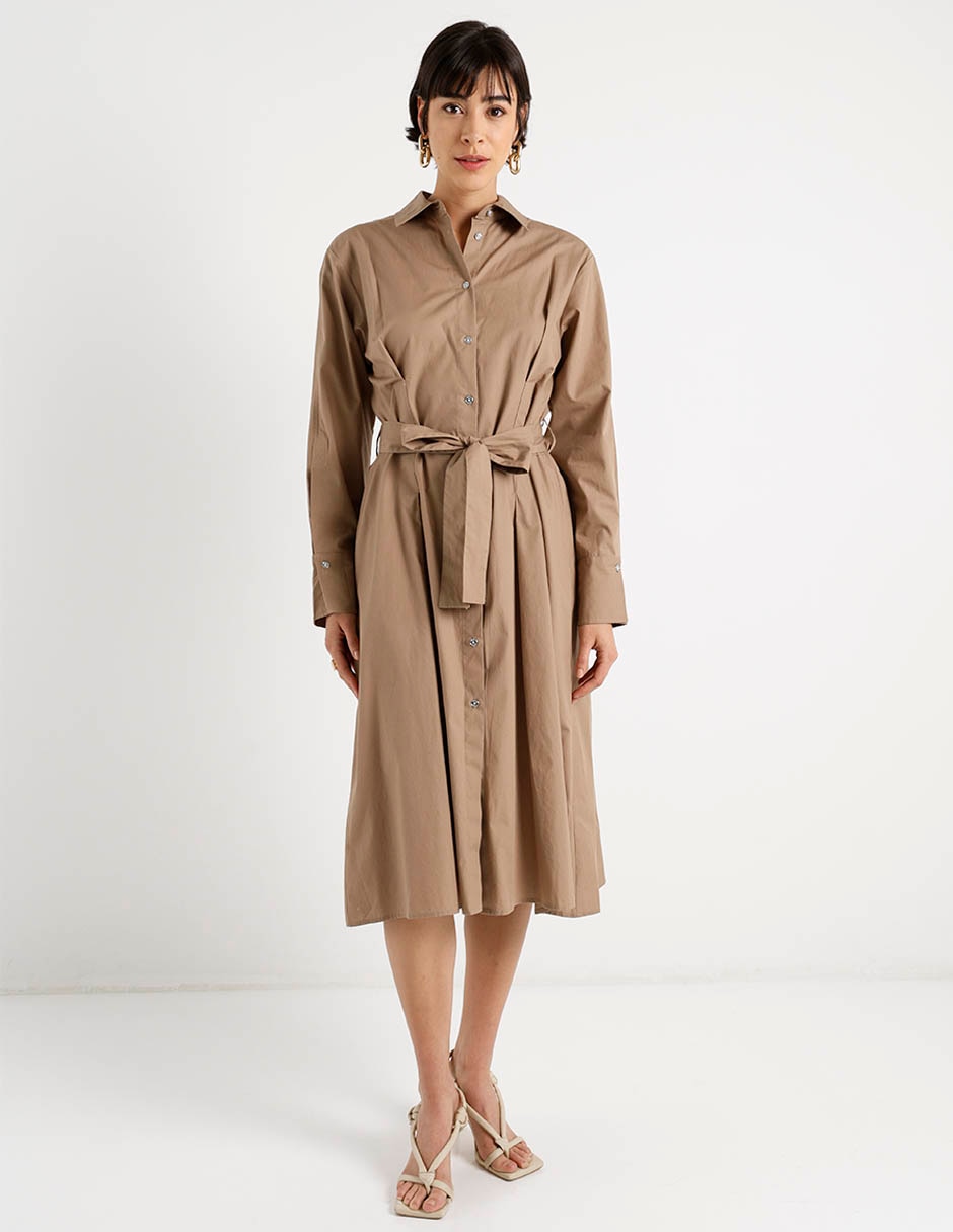 Vestido a la rodilla casual para mujer 7