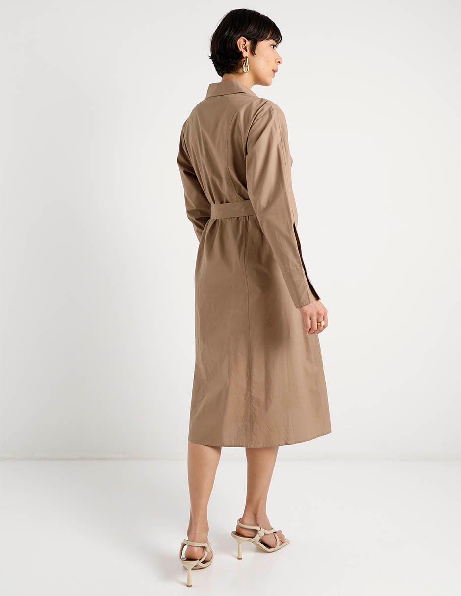 Vestido a la rodilla casual para mujer 11