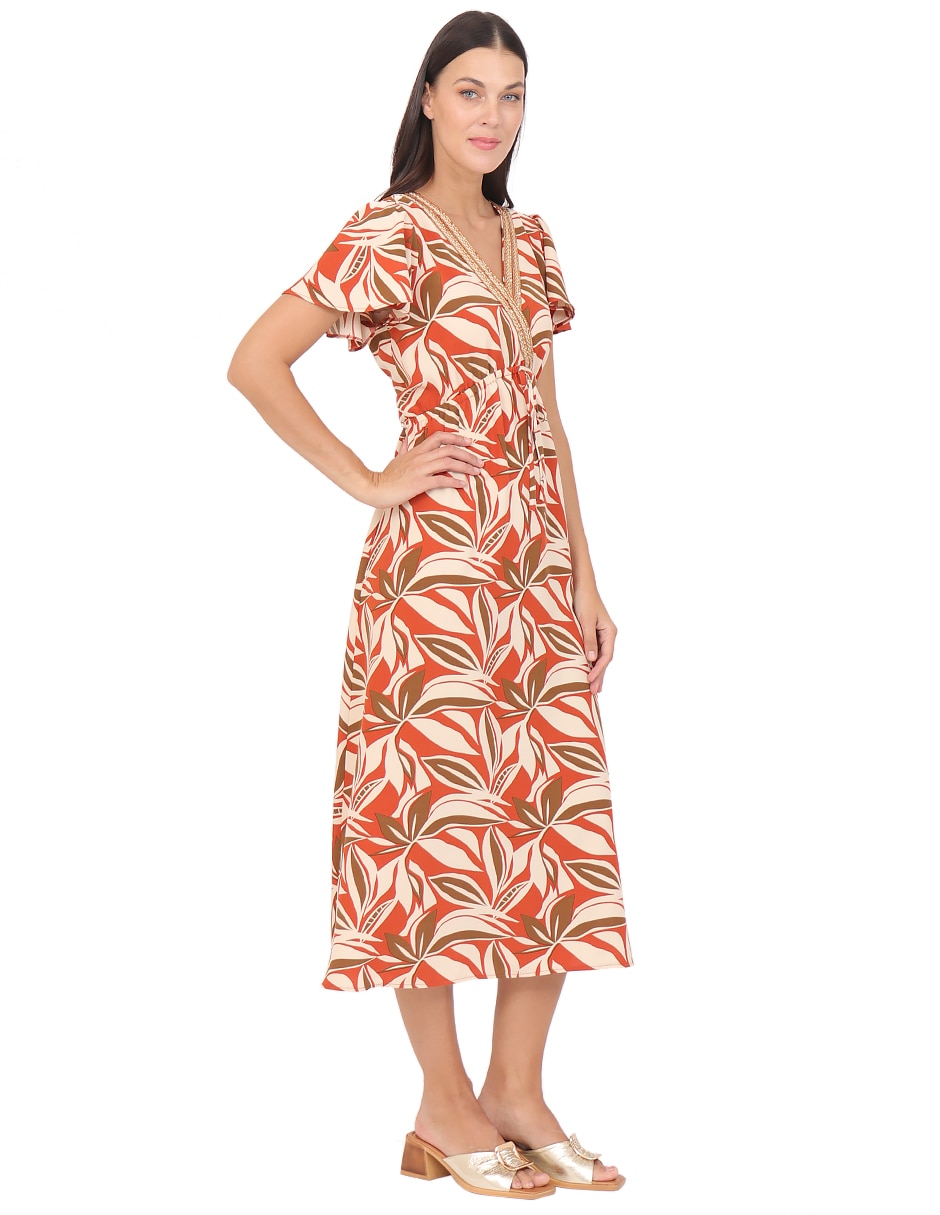 Vestido midi casual para mujer 5