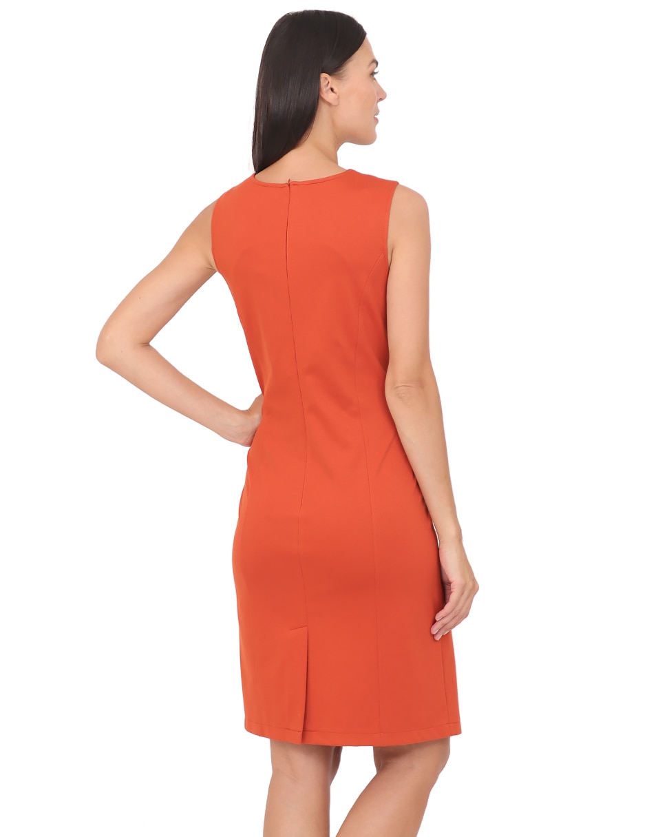 Vestido a la rodilla formal rue de la paix para mujer