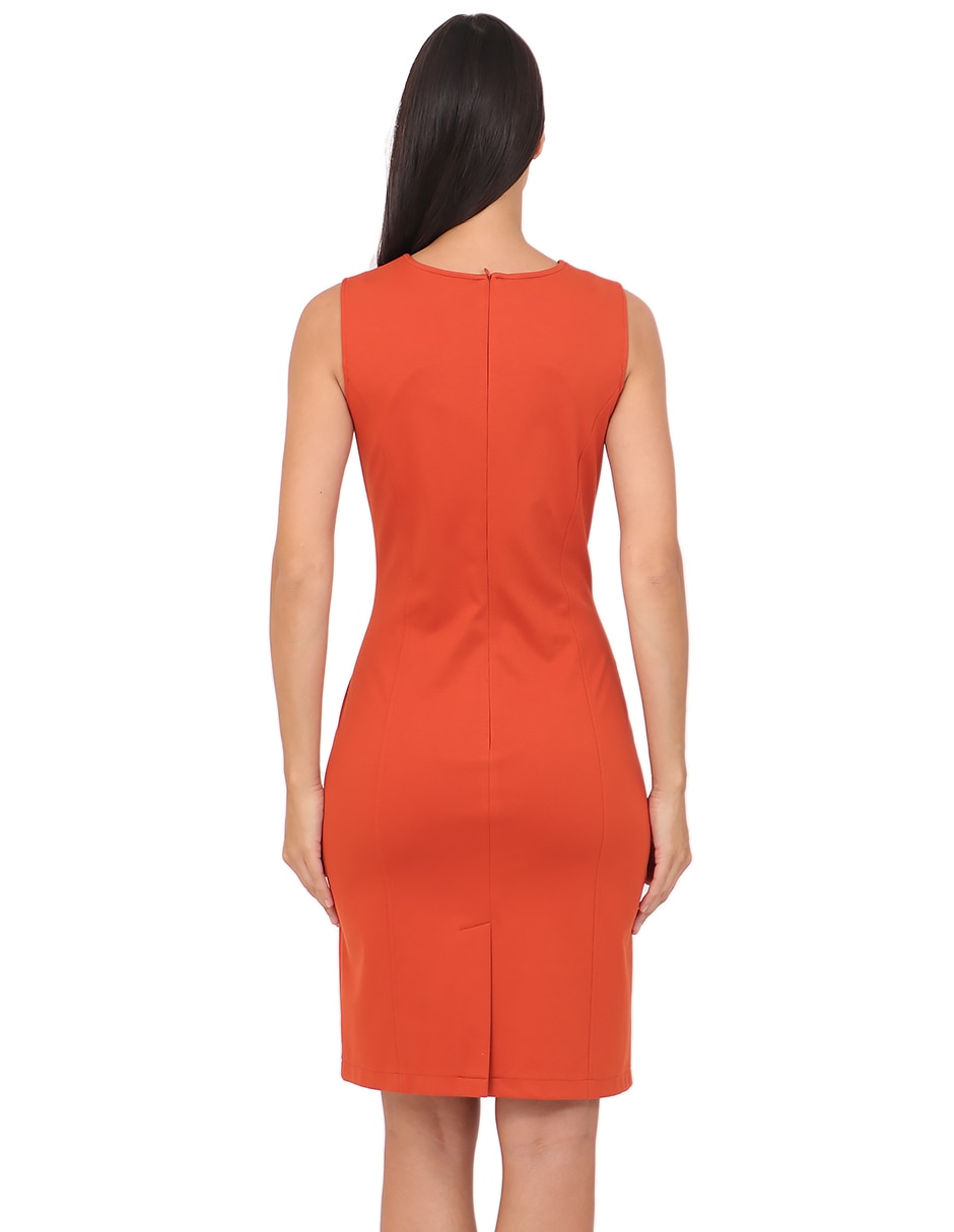 Vestido a la rodilla formal rue de la paix para mujer