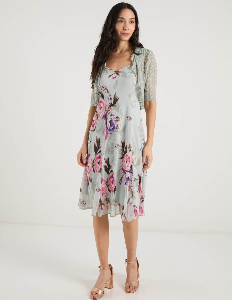 Vestido 3/4 casual para mujer 2