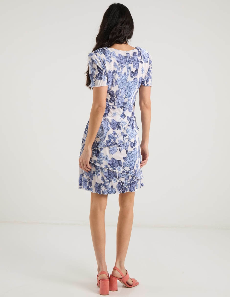Vestido arriba rodilla casual para mujer 6