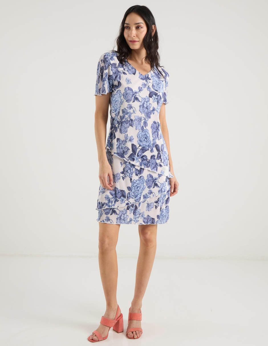 Vestido arriba rodilla casual para mujer