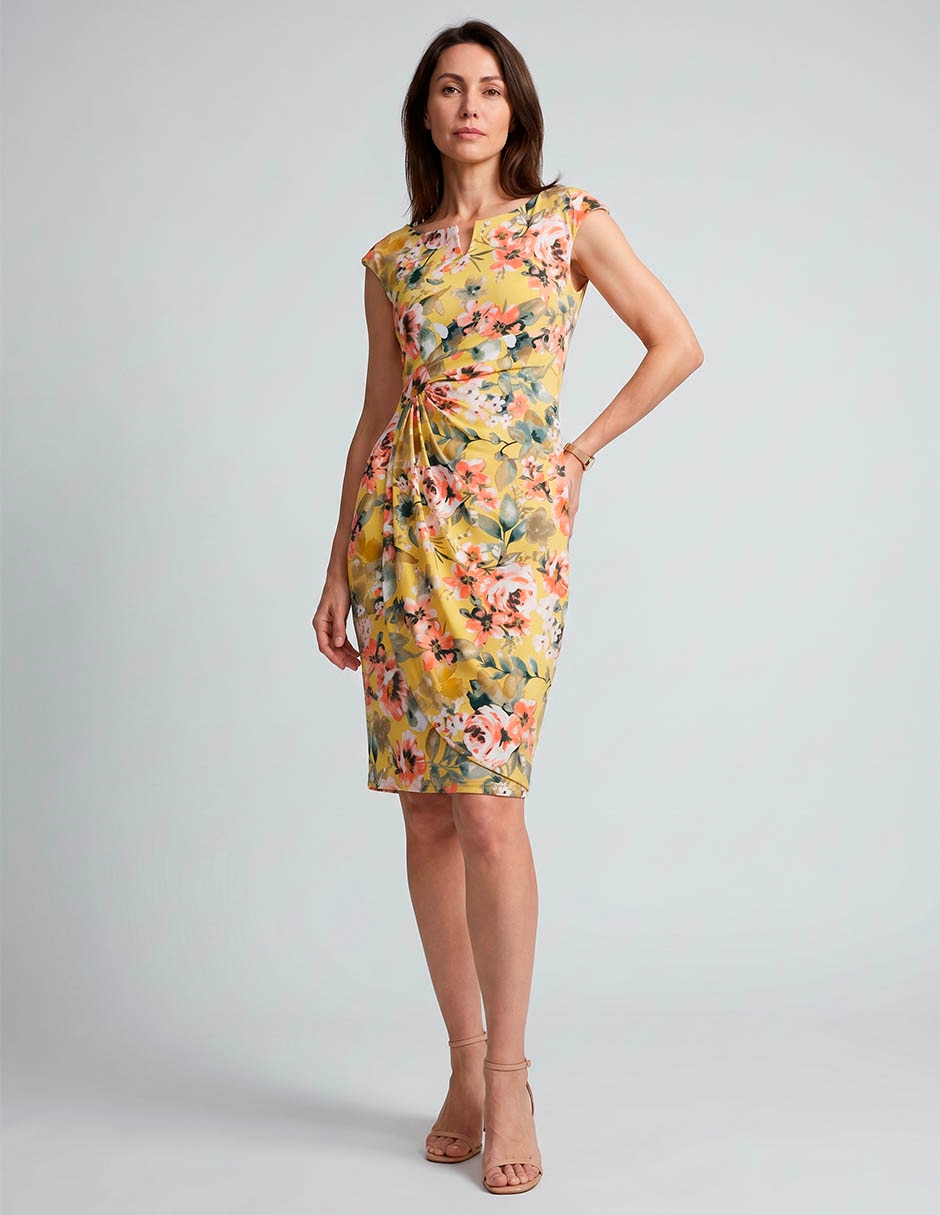 Vestido a la rodilla casual para mujer Vestido a la rodilla casual para mujer