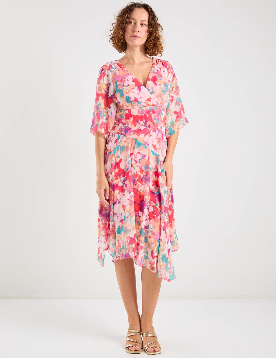 Vestido midi casual para mujer