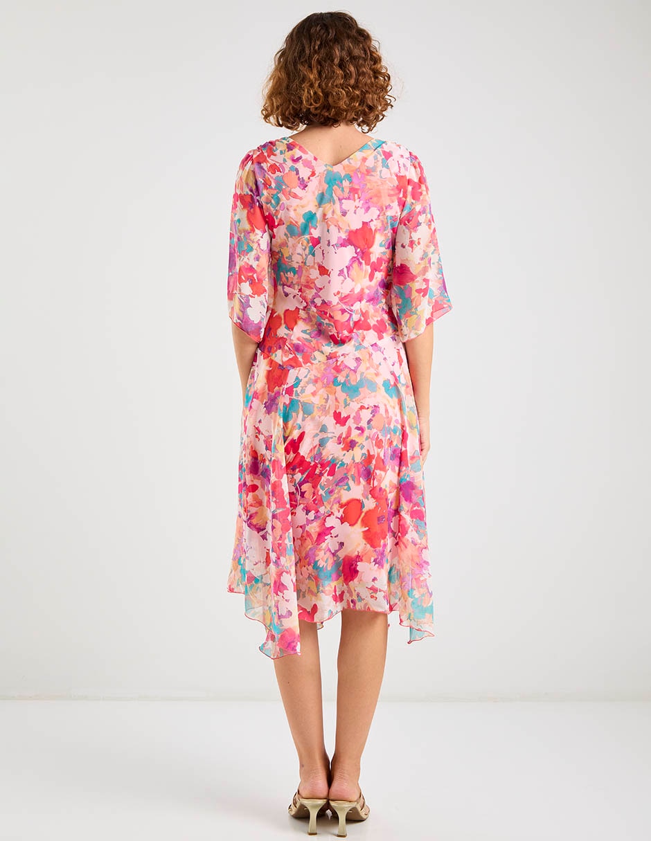 Vestido midi casual rabbit para mujer