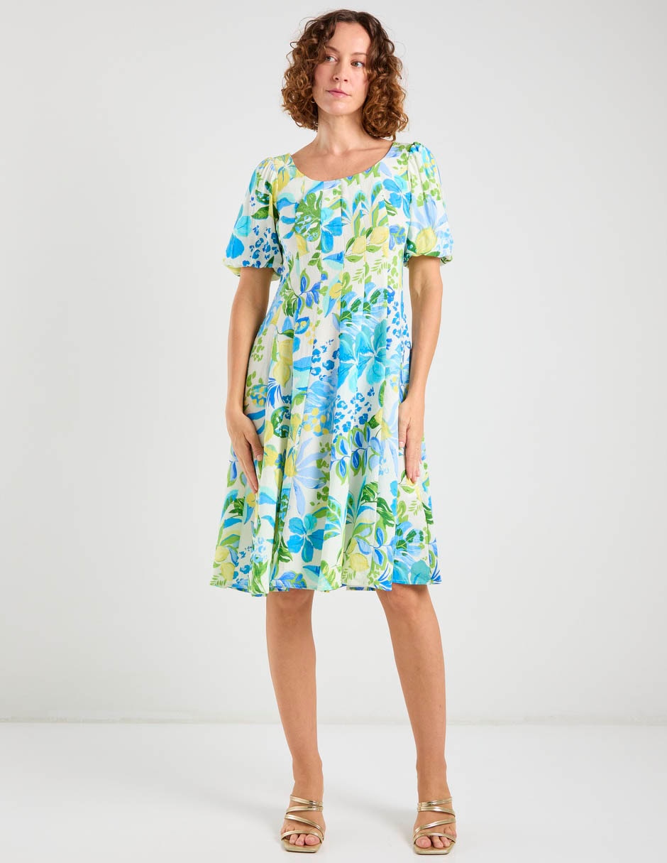 Vestido a la rodilla casual para mujer 4