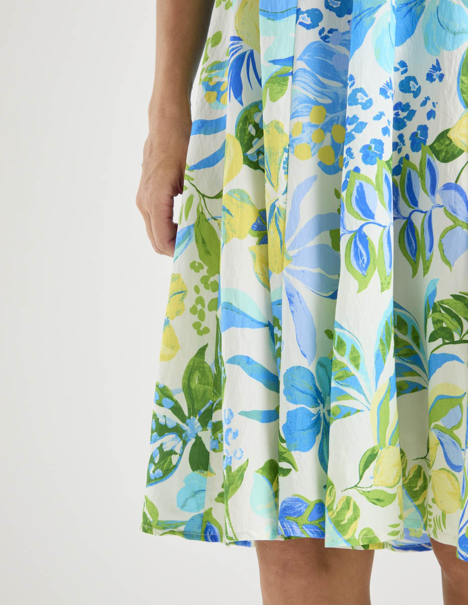 Vestido a la rodilla casual rabbit para mujer