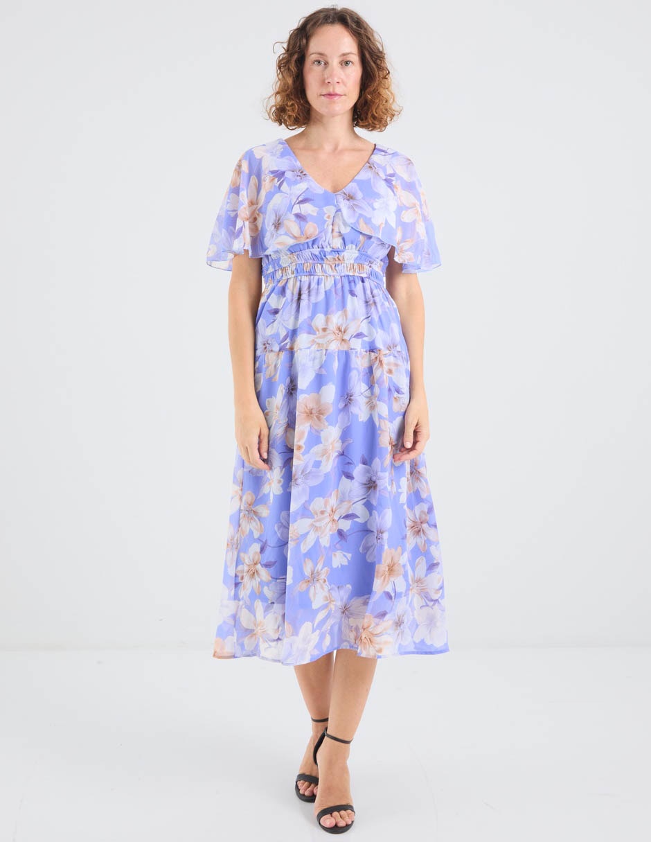 Vestido midi casual para mujer Vestido midi casual para mujer
