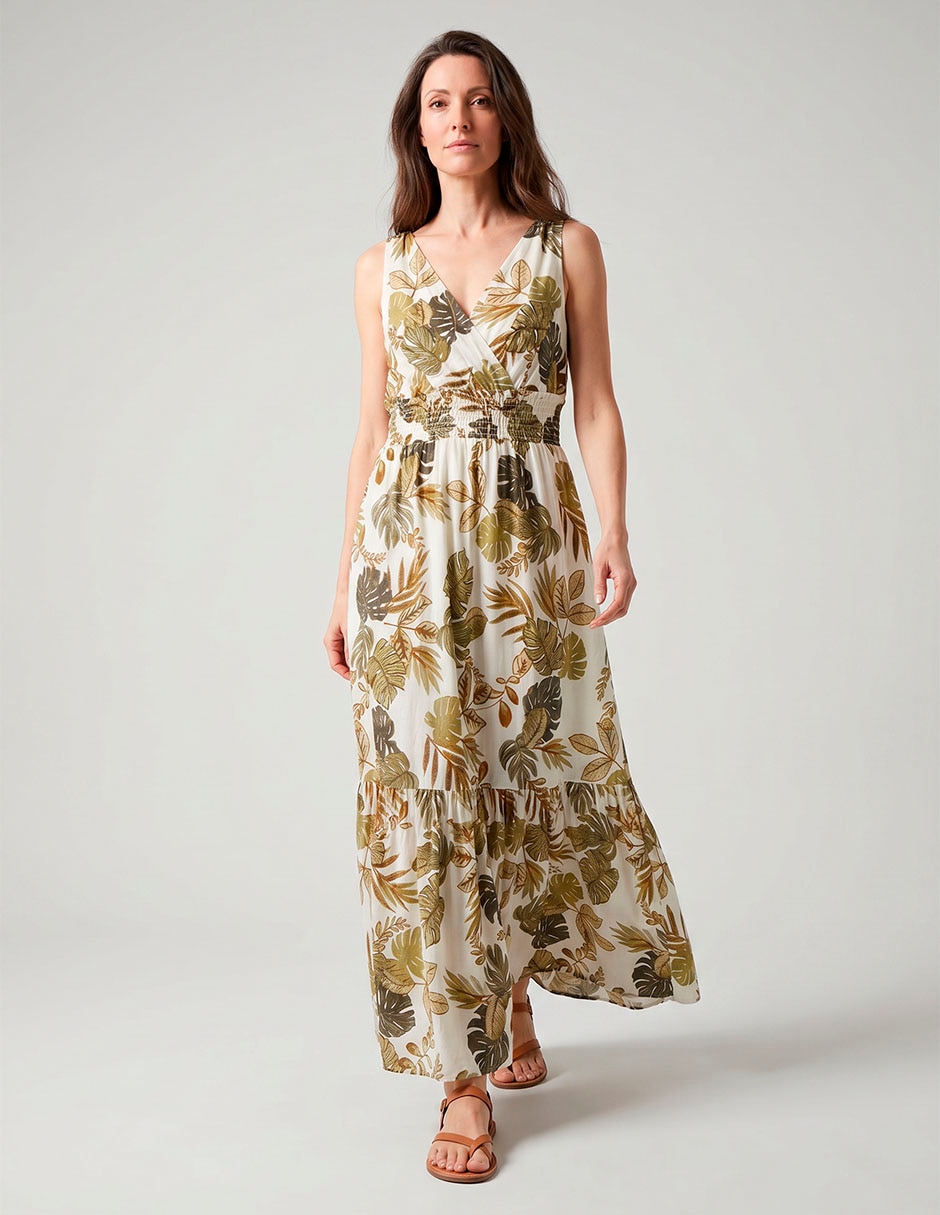 Vestido largo casual para mujer Vestido largo casual para mujer