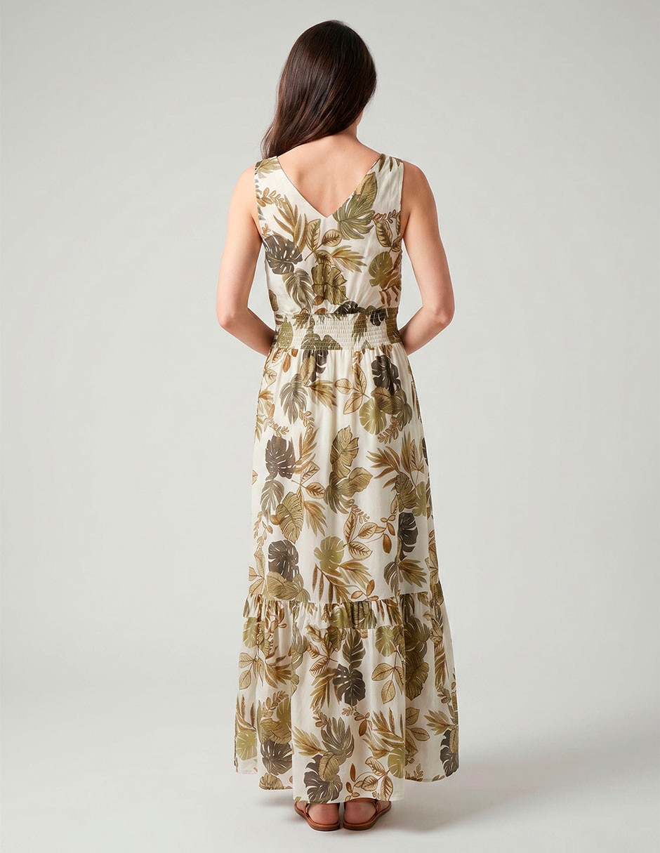 Vestido largo casual para mujer 2