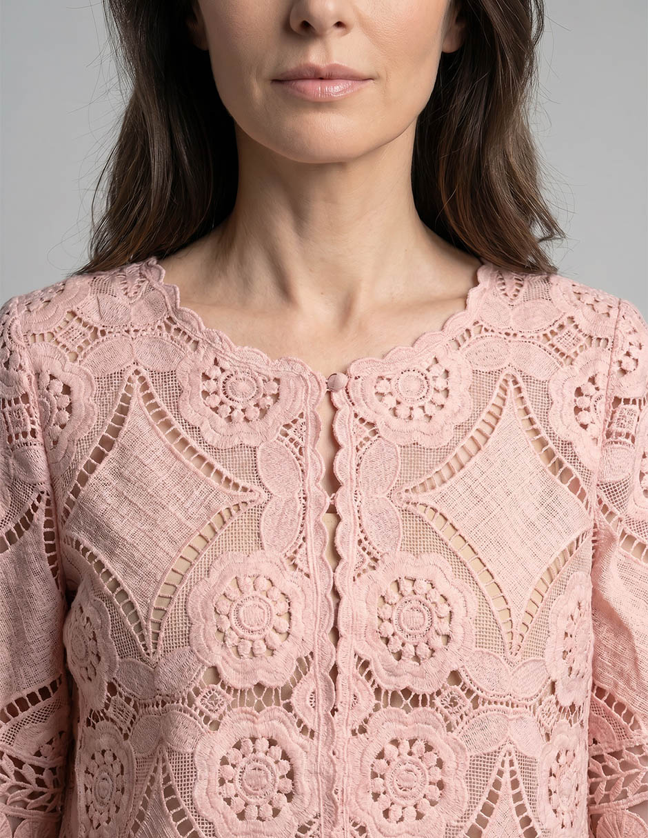 Suéter cuello redondo para mujer 3