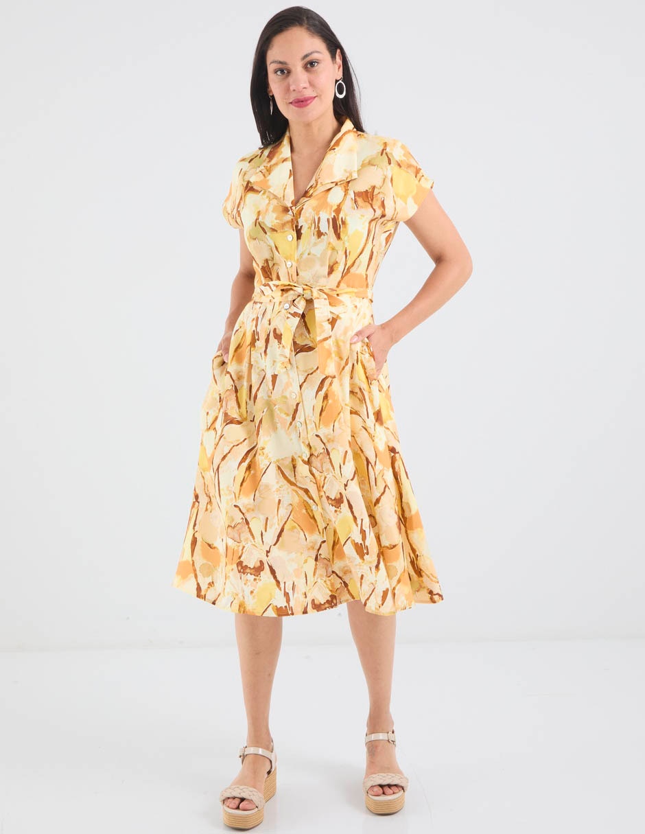 Vestido midi casual para mujer 2