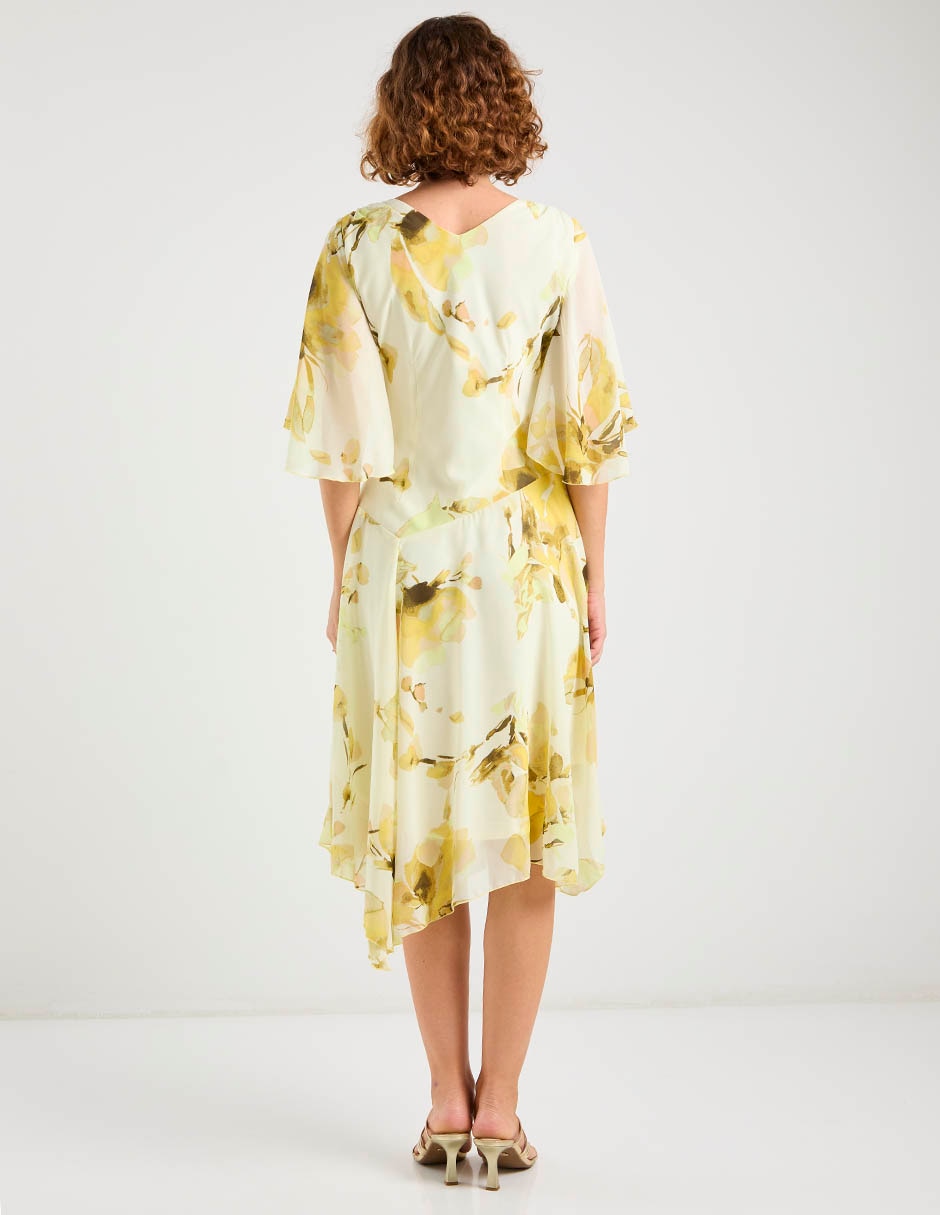 Vestido midi casual rabbit para mujer