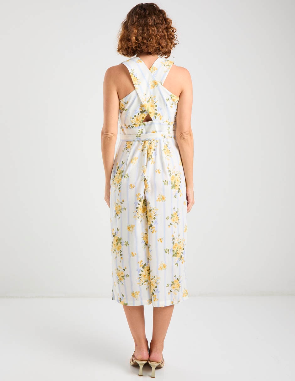 Jumpsuit rabbit estampado floral para mujer