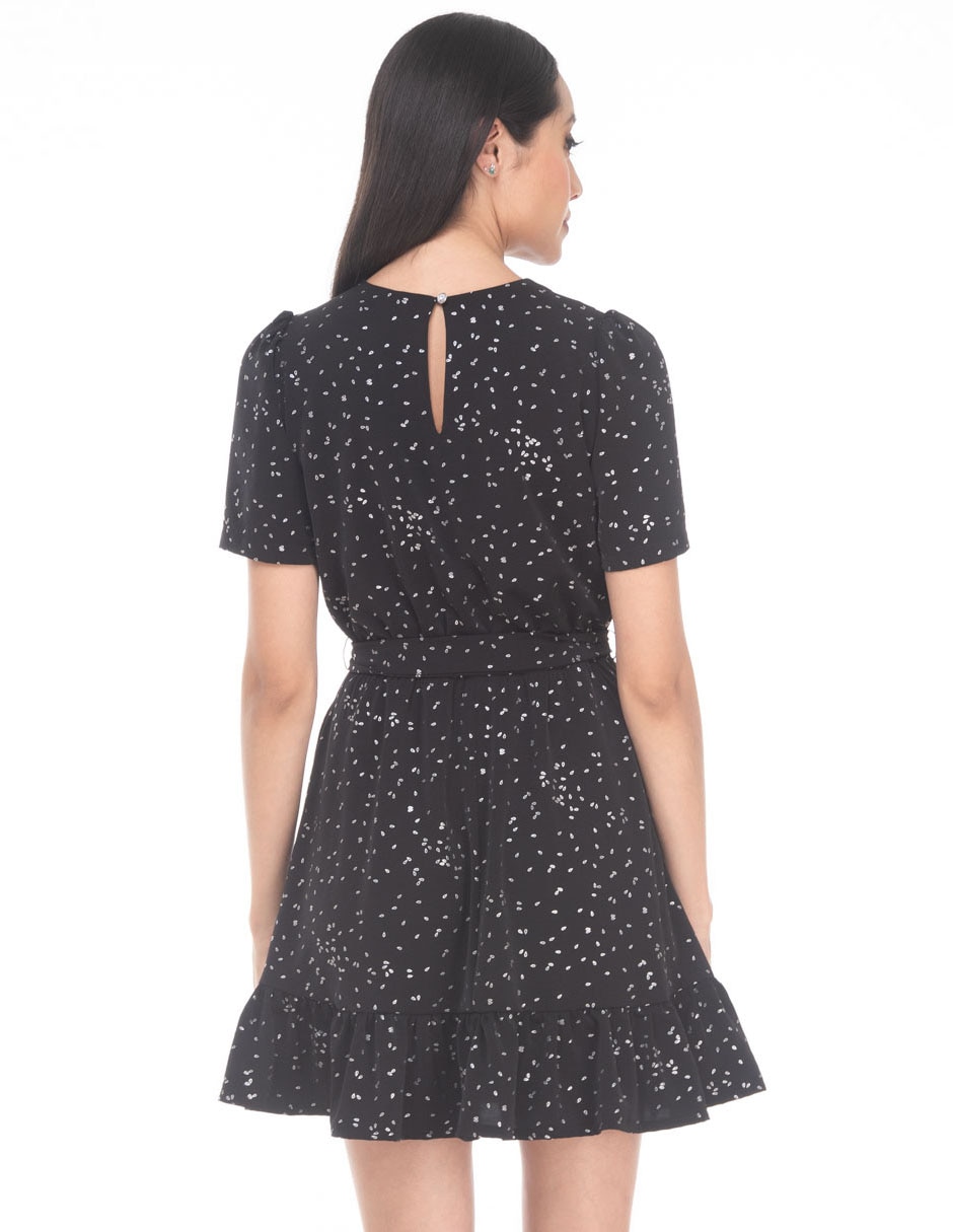 Vestido corto casual Sarah Bustani Otoño - Invierno 2025 para mujer