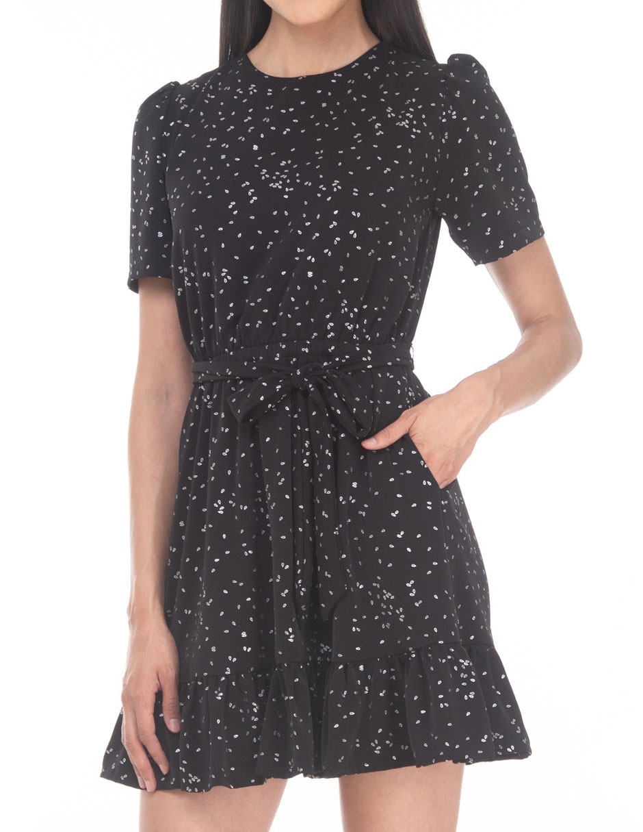 Vestido corto casual Sarah Bustani Otoño - Invierno 2025 para mujer