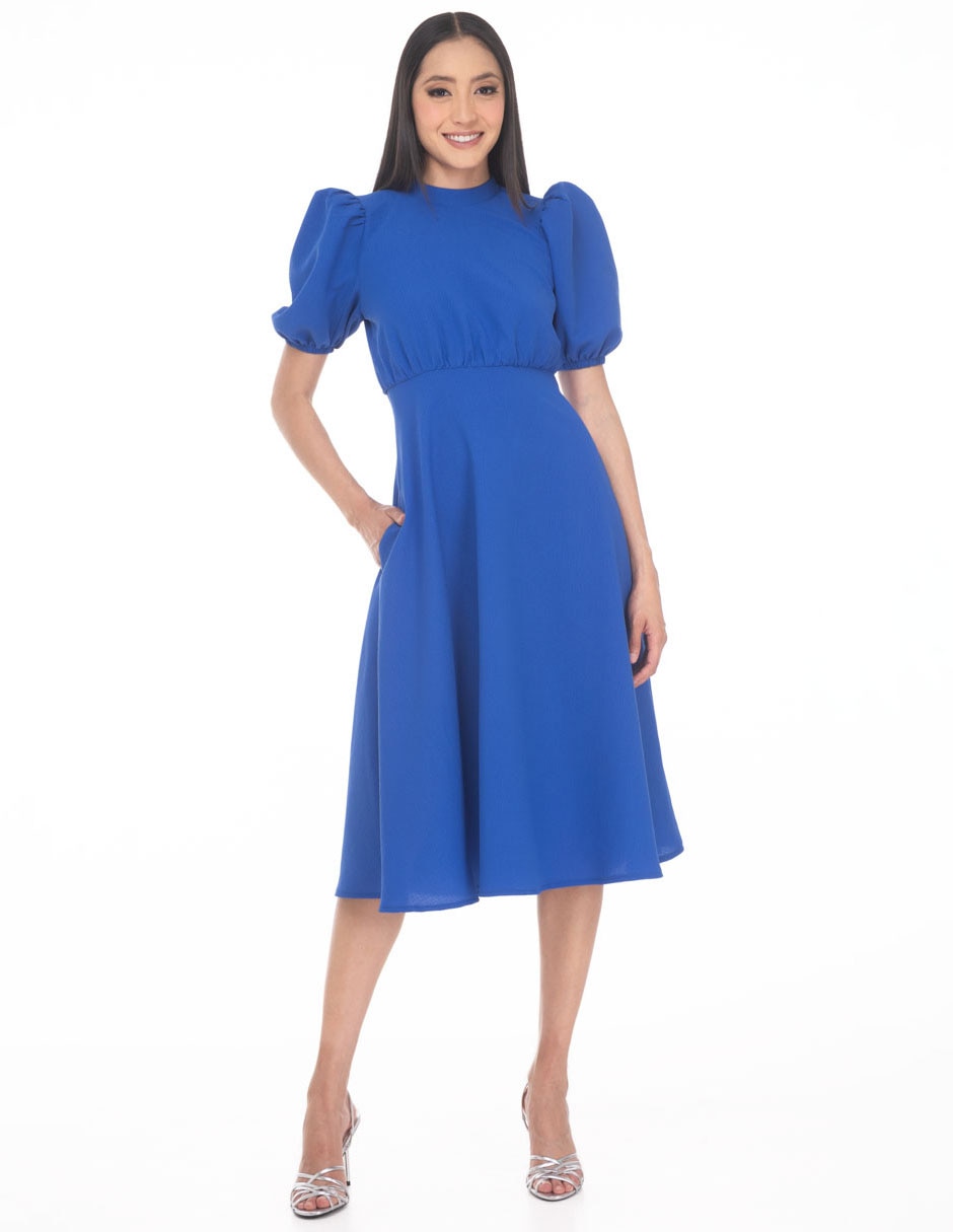 Vestido midi casual para mujer