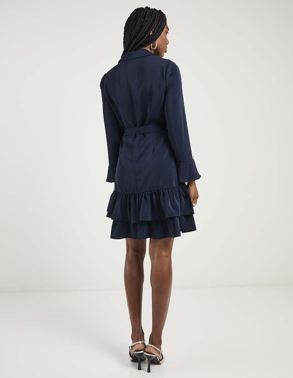 Vestido a la rodilla casual para mujer 11