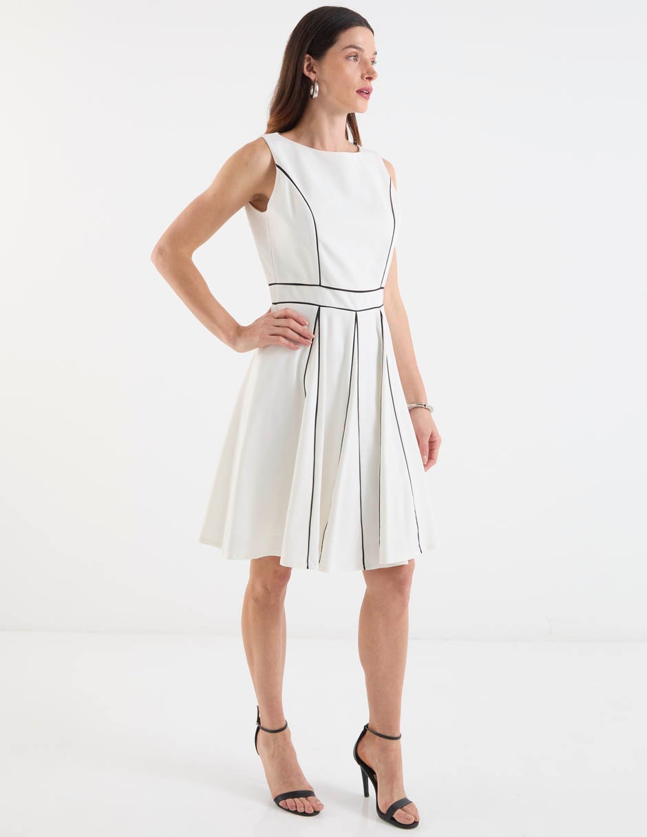 Vestido crop casual Rue De La Paix para mujer