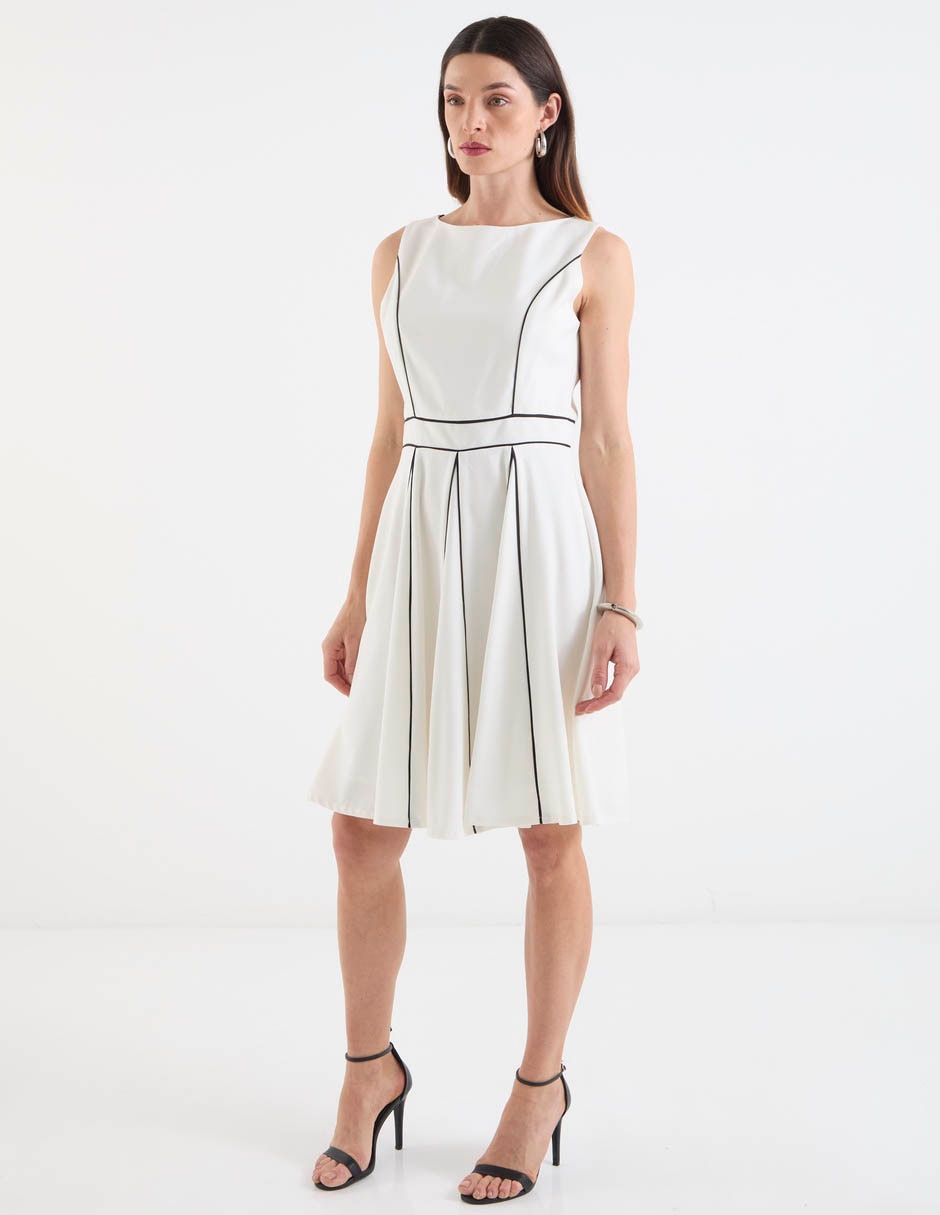 Vestido crop casual Rue De La Paix para mujer