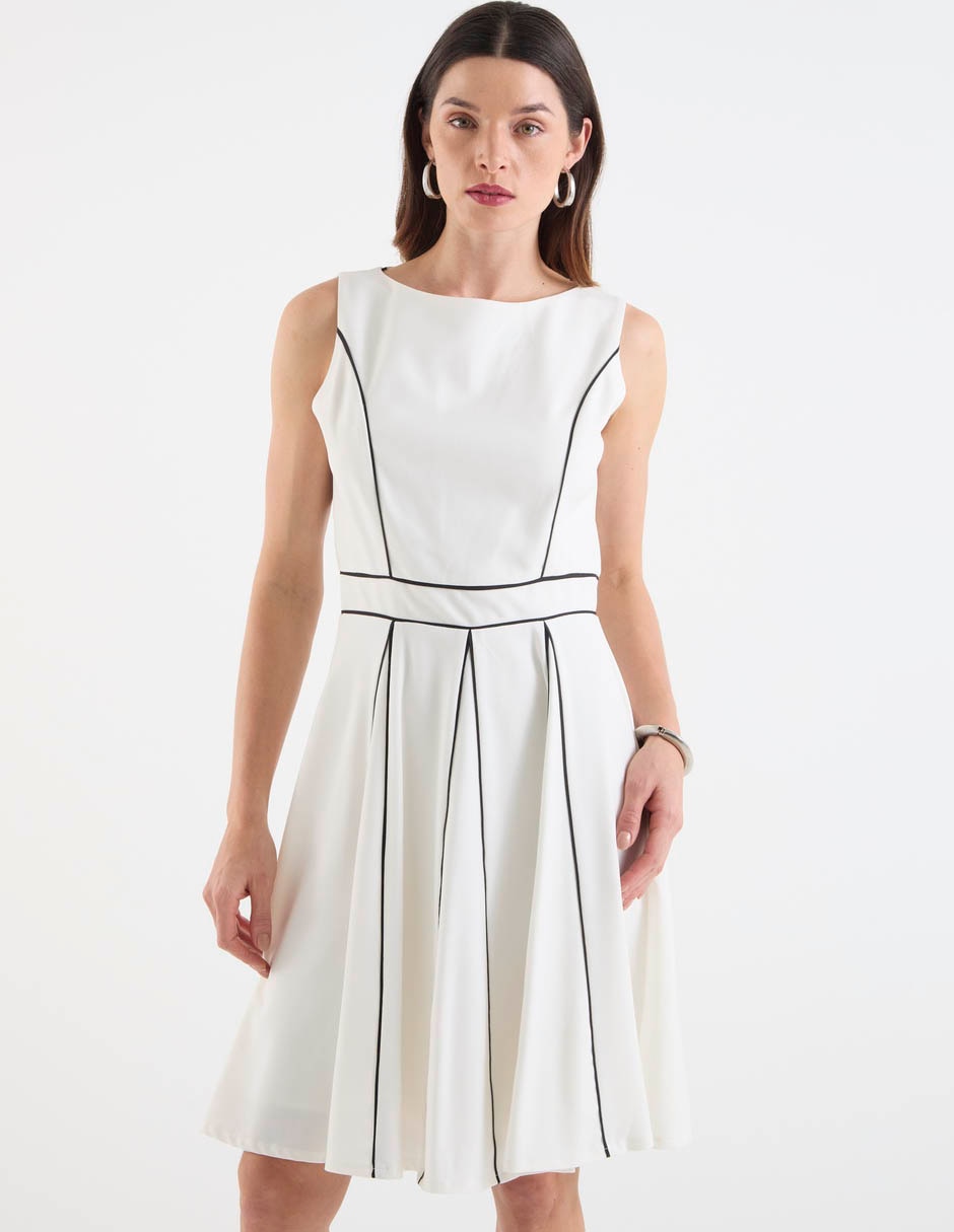 Vestido crop casual Rue De La Paix para mujer
