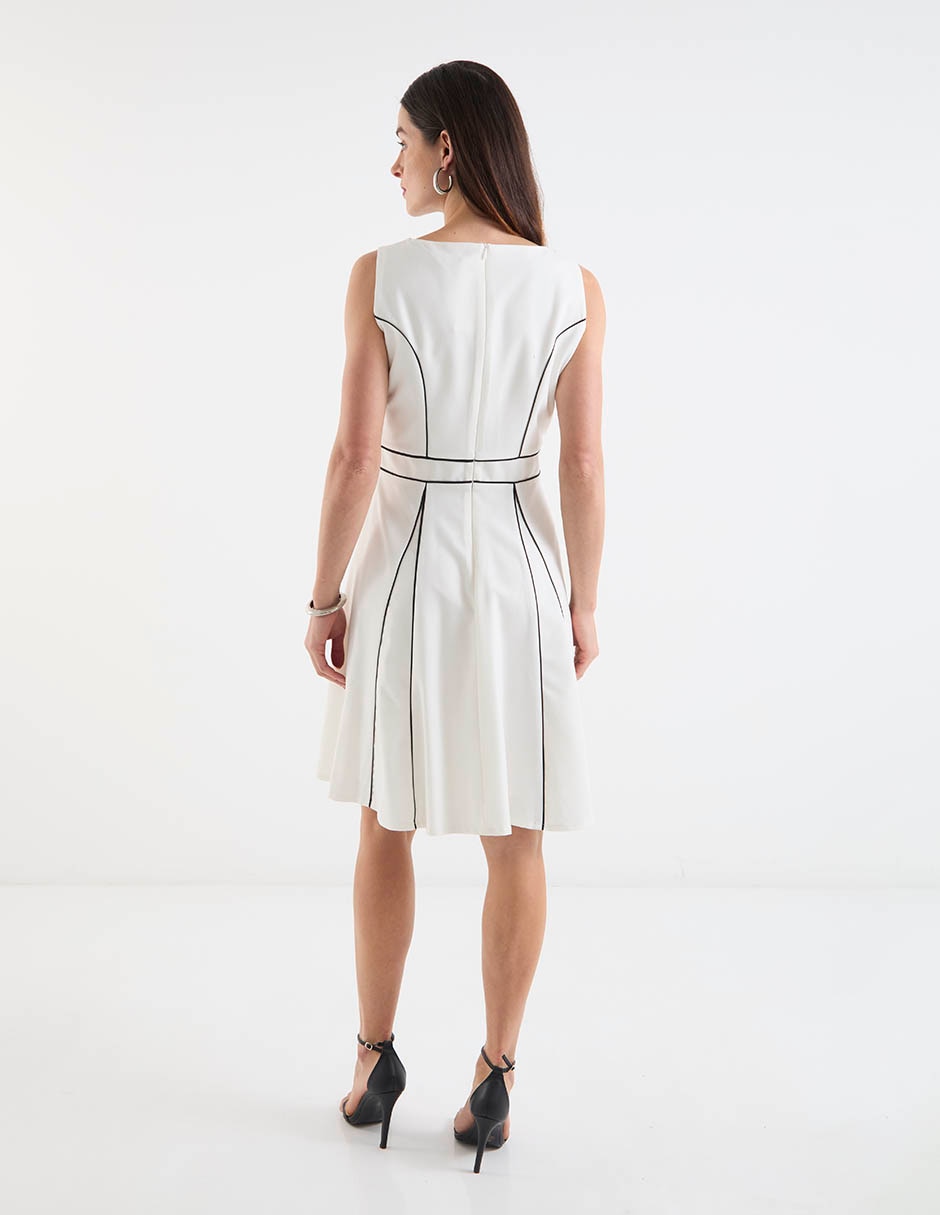 Vestido crop casual Rue De La Paix para mujer