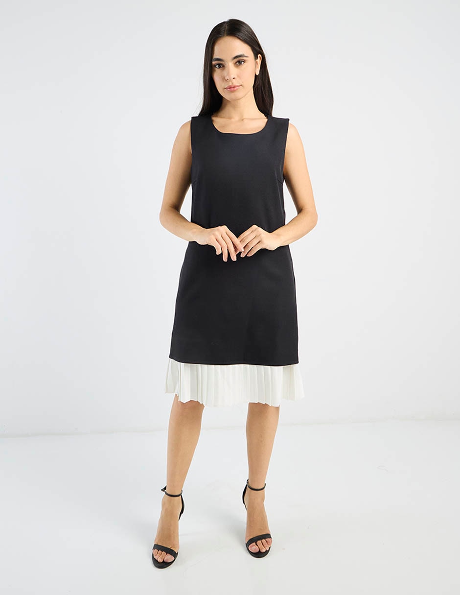 Vestido a la rodilla casual para mujer