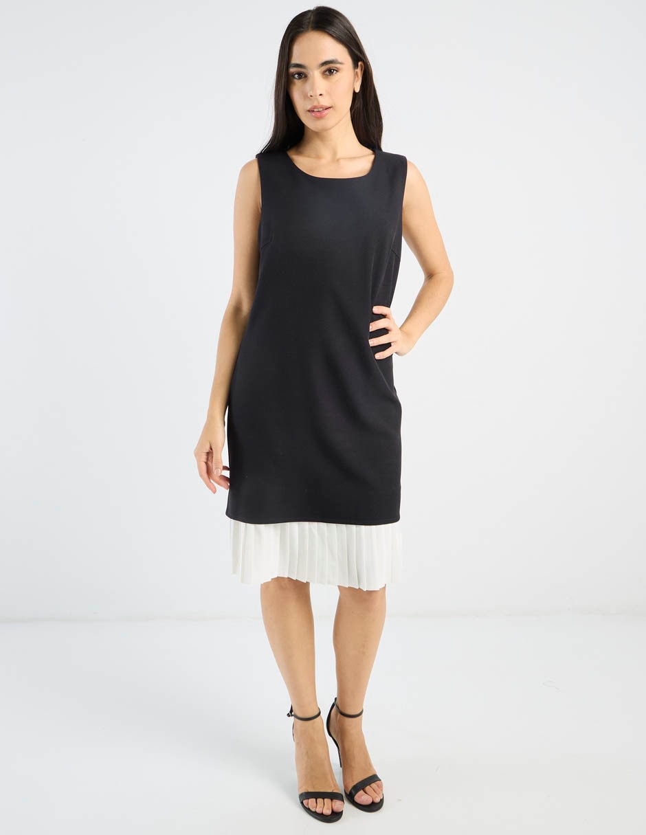 Vestido a la rodilla casual para mujer