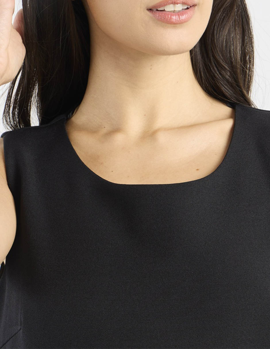 Vestido a la rodilla casual para mujer