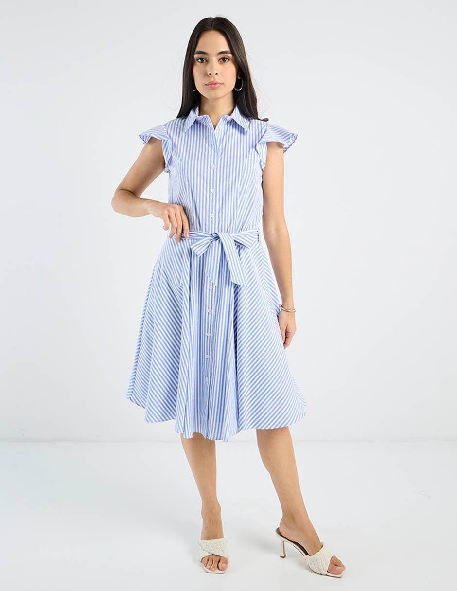 Vestido 3/4 casual para mujer 1